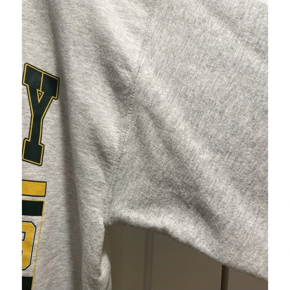 Vtg. Green Bay Packers Sweatshirt Men's XL Gildan Grey Crewneck NFL 90s Football
